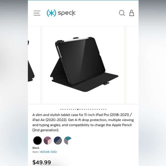 IPad Balance Folio Speck - Picture 3 of 4